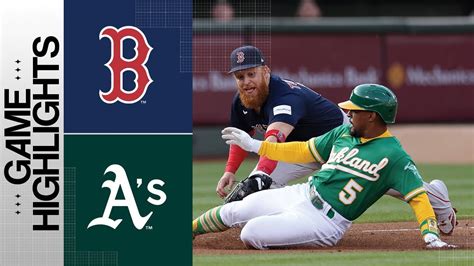 Red Sox vs. A's Game Highlights (7/18/23) .